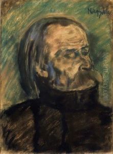 Portrait Of A Man by Istvan Nagy