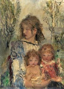 Mother And Children