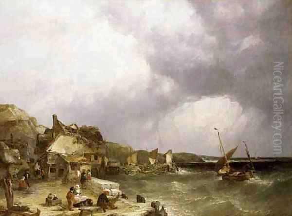 The Coast at Etaples, 1853 - view 1