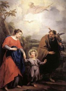 Holy Family and Trinity 1726
