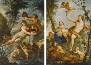 La Source by Charles Joseph Natoire