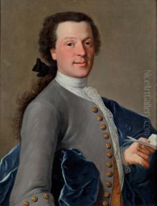 Portrait D'homme A La Lettre