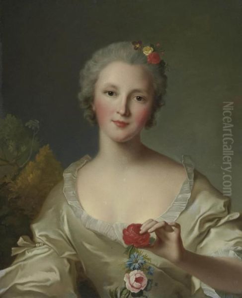 Portrait Of Marguerite-francoise-bernard De Reims, Madame Dupleix De Bacquencourt - view 1