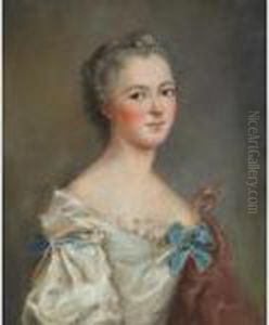 Portrait Of A Lady by Jean-Marc Nattier