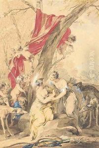 Jupiter and Callisto by Jacob de Wit