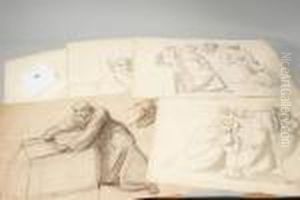 Etudes De Personnages by Francois-Joseph Navez