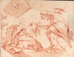 The Martyrdom of Saint Eugenia by Jacob de Wit