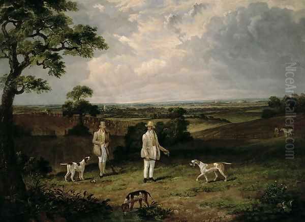 Partridge Shooting - view 1