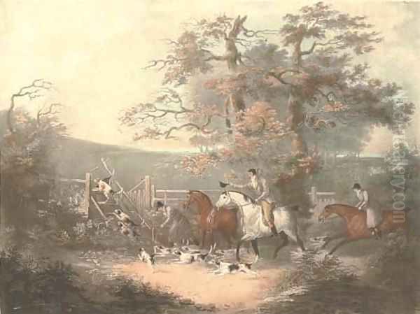 Fox Hunting The Start by Dean Wolstenholme, Snr.