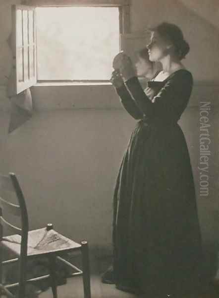 Girl with a Mirror, 1898 - view 1