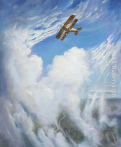 War In The Air by Christopher R. Wynne Nevinson