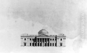 Elevation of Principal Front of a house, 1815 2