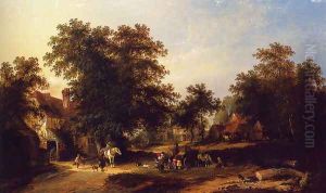 The Hurdy-Gurdy Man by George Augustsus Williams
