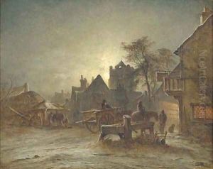 The Village Inn by George Augustsus Williams