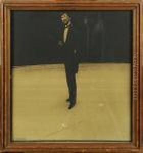 Portrait De James Mc Niell Whistler by William Nicholson