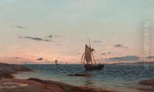 Morning Mood By The Coast by Amaldus Clarin Nielsen