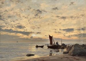 Beach Side, Naerland, After Rain