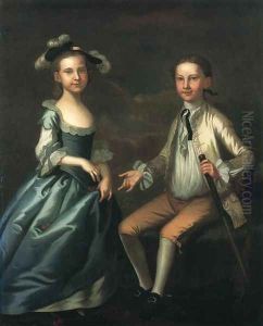 Warner Lewis II and Rebecca Lewis by John Wollaston