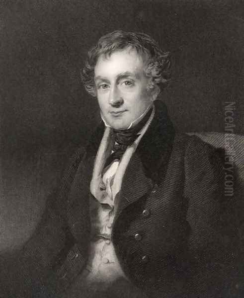 William Lawrence, engraved by J. Cochran, from The National Portrait Gallery, Volume II, published c.1820 - view 1