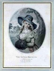 The Lovely Brunette, engraved by E. Williams, pub. by Prattent, 1786