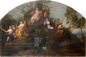 Le Parnasse by Jean Nocret I