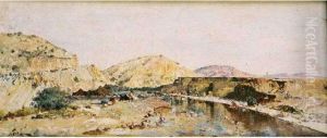 Campement Berbere Au Bord Del'oued