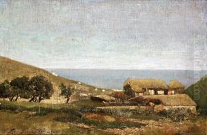 Paysage Cotier Des Environs D'alger by Maxime Noire