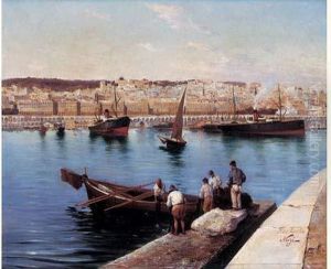 " Le Port D'alger ". by Maxime Noire