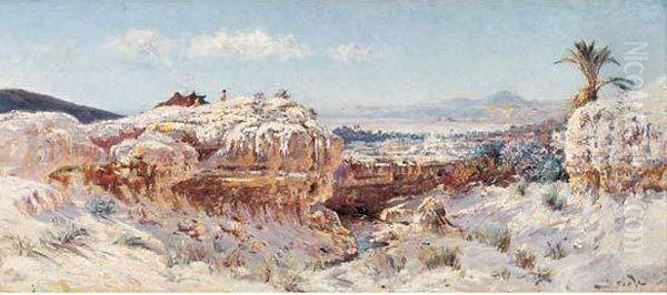 Campement Sur Les Hauteurs De Bou-saada. - view 1