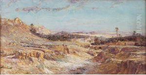 Vue De L'oued De Bou-saada. by Maxime Noire