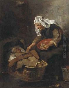 Minding the baby 2 by Johannes Weiland