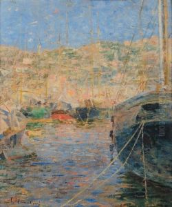 Veduta Di Porto by Plinio Nomellini