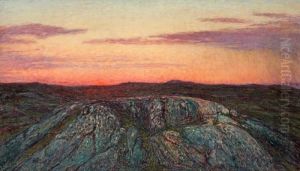 Skymning Hallandskusten by Karl Nordstrom