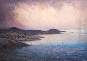 Twilight Over The Sea by Karl Nordstrom