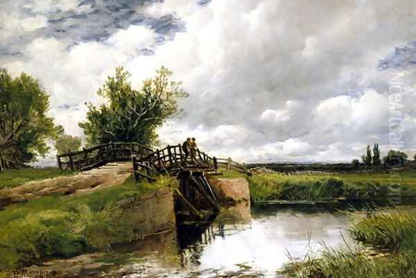 Black Bridge on the Ouse, 1891 - view 1