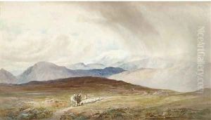 The approaching storm by Edmund Morison Wimperis