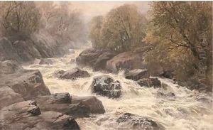 A Welsh torrent by Edmund Morison Wimperis