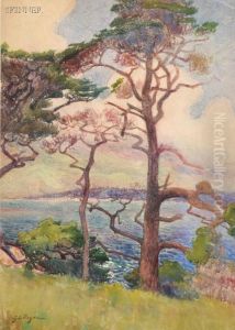 Trees, California Coast by George Loftus Noyes