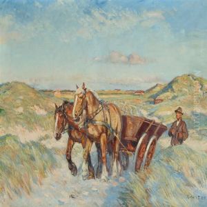 Farmer And Horses