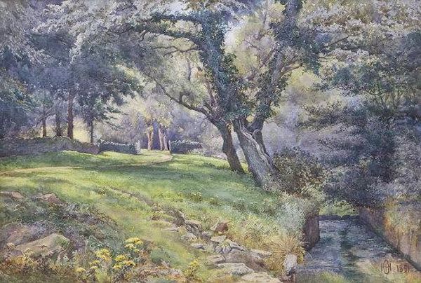 A Country Garden, Summer - view 1