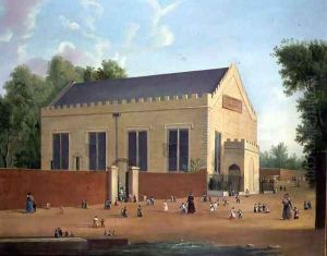 Cheltenham Infants School, 1832 by J. Westall