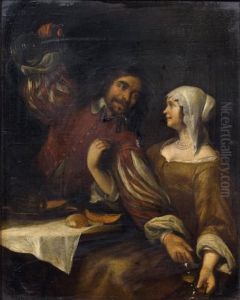 Le Couple by Jacob Ochtervelt