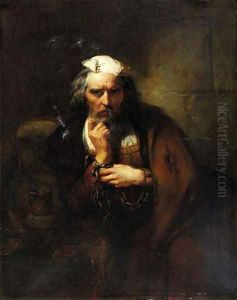 Christopher Columbus in chains