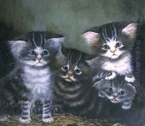 Four Kittens - view 1