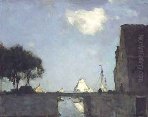 Noorden, near Nieuwkoop, 1901 by Johan Hendrik Weissenbruch