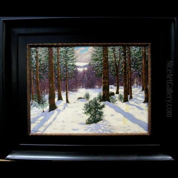 Winter Woodland Study - view 1