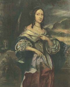 Mrs. Claypole 1658 by Michael Wright