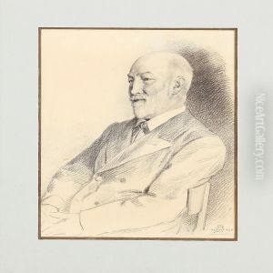 A Pair Of Portraits by Henrik Olrik