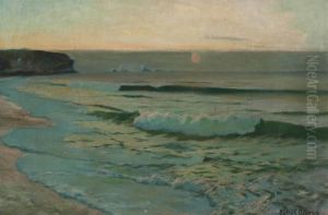 Golden Afternoon, Cornish Coast by Julius Olsson