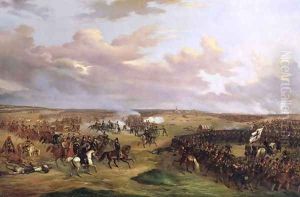 The Battle of Dennewitz, 6 September 1813, 1842 by Alexander Wetterling